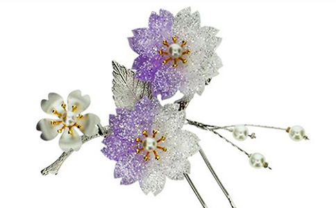 Haarschmuck Kanzashi