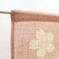 Preview: Noren Kirsche Leinenoptik weinrot