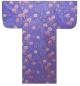 Preview: Kimono Yukata Sakura Seikaiha lavendel