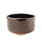 Preview: Matchaschale Swirl schwarz-braun