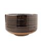 Preview: Matchaschale Swirl schwarz-braun
