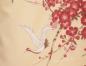 Preview: Kimono Bademantel Cherry Blossom beige gefüttert