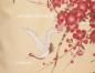 Preview: Kimono Bademantel Cherry Blossom beige gefüttert