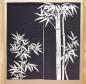 Preview: Noren Bambus 85x90 cm dunkelblau