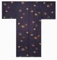 Preview: Herren Yukata Kimono Four Seasons schwarz lang