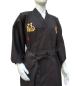 Preview: Herren Kimono Fuku Tsumugi schwarz
