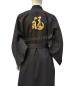 Preview: Herren Kimono Fuku Tsumugi schwarz