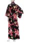Preview: Traditioneller Baumwoll Kimono Damen schwarz