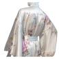 Preview: Seiden Kimono Royal Cranes perlweiss