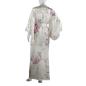 Preview: Seiden Kimono Royal Cranes perlweiss