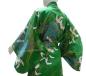 Preview: Damen Kimono Tsuru Kranich grün