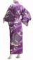 Preview: Damen Kimono Tsuru Kranich lila