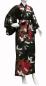 Preview: Damen Kimono Tsuru schwarz Gr.S 135cm