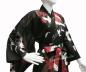 Preview: Damen Kimono Tsuru schwarz Gr.S 135cm