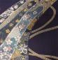 Preview: Damen Kimono Ribbon (Schleifenband) dunkelblau
