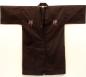 Preview: Kimono Bademantel ZEN schwarz, kurz