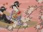 Preview: Damen Kimono Ukiyoe pink