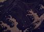 Preview: Bademantel Happi Wellen, purple