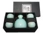 Preview: Sake Set Zen grün 5-tlg.