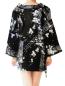 Preview: Kimono Sakura (Kirschblüte) schwarz, kurz