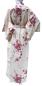 Preview: Kimono Cherry Blossom (Kirschblüte) beige, lang
