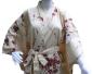 Preview: Kimono Cherry Blossom (Kirschblüte) beige, lang