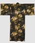 Preview: Herren Kimono Drachen Kiefer schwarz 142cm