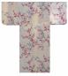 Preview: Schnittansicht Seidenkimono Kirschblüten und Kraniche