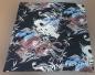 Preview: Seiden Tuch Drachen 78x78cm blau