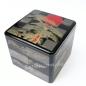 Preview: Etagendose Goldkiefer schwarz Lack