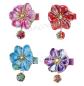 Preview: Haarklammer Haarspange Kirschblüte mit Glocke