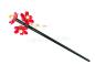 Preview: Kanzashi Haarnadel Sakura rot