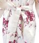 Preview: Happi Kimono Cherry Blossom beige kurz