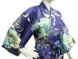 Preview: Happi Kimono Tsuru royalblau kurz