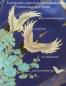 Preview: Happi Kimono Tsuru royalblau kurz