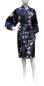 Preview: Kimono Sakura (Kirschblüte) blau, kurz