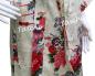 Preview: Kimono Damen Suzu Kirschblüten weiss kurz
