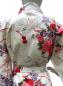 Preview: Kimono Damen Suzu Kirschblüten weiss kurz