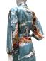 Preview: Happi Kimono Ukiyoe türkis kurz