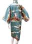 Preview: Happi Kimono Ukiyo-e mit japanischem Muster, türkis