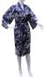 Preview: Knielanger Happi Kimono für Damen und Herren in Blau