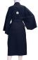 Preview: Happi Kimono Mon XL schwarz gestickt kurz