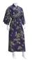 Preview: Herren Kimono Kraniche & Kiefern blau Gr. M
