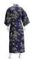 Preview: Herren Kimono Kraniche & Kiefern blau Gr. M