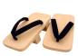Preview: Japan Herren Geta Glogs schwarz