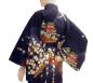 Preview: Kimono Daimonji blau, Dame