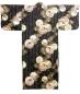 Preview: Damen Kimono Prinzessin schwarz