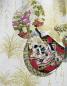 Preview: Detail des Genji-Motivs auf dem weißen Damenkimono