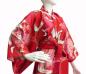 Preview: Damen Kimono Tsuru Kranich rot