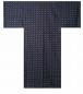 Preview: Yukata Rautenmuster schwarz, Gr. L